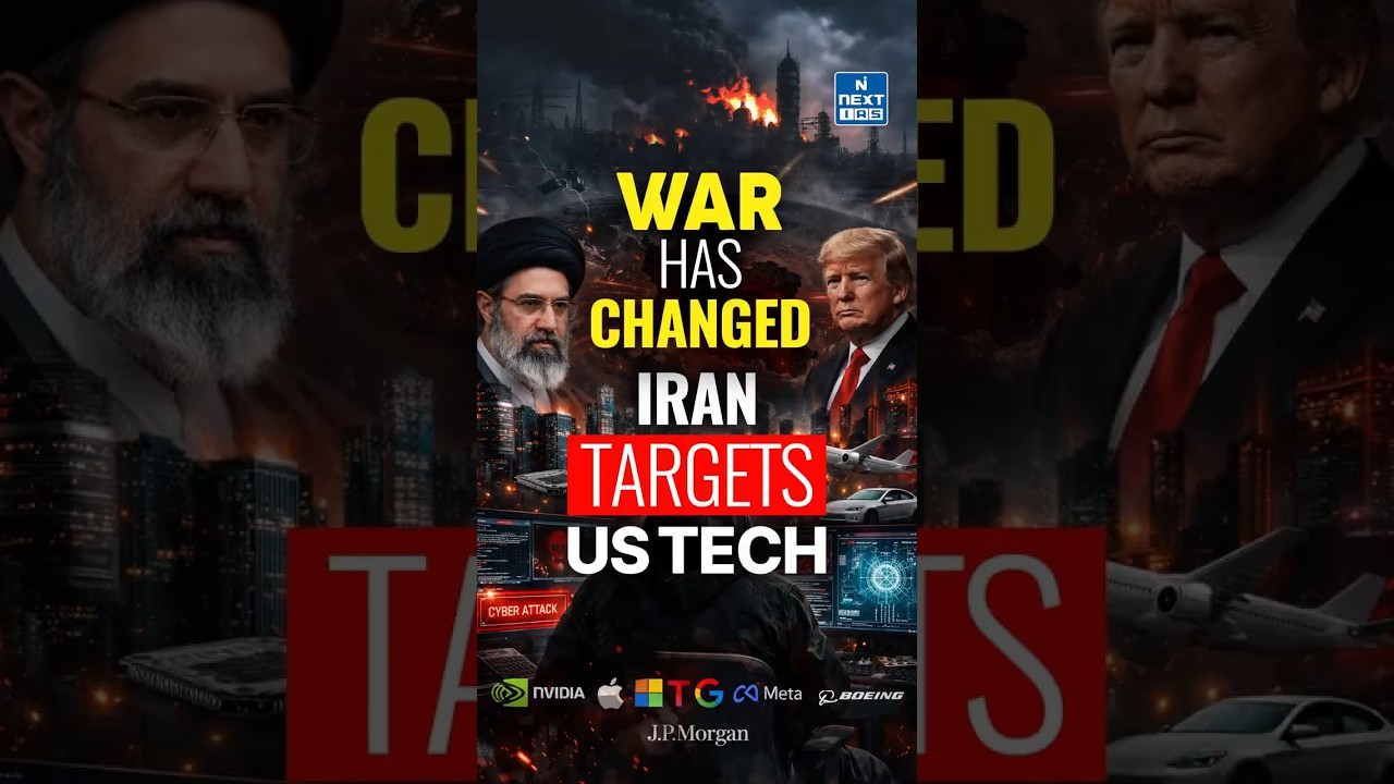 War Has Changed Forever | Iran Targets US Tech Giants | New Age Warfare Explained | NEXT IAS