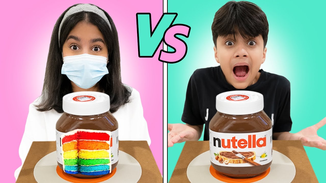 الكيك الحقيقي و الكيك المزيف Real Cake vs Fake Cake- عائلة عدنان