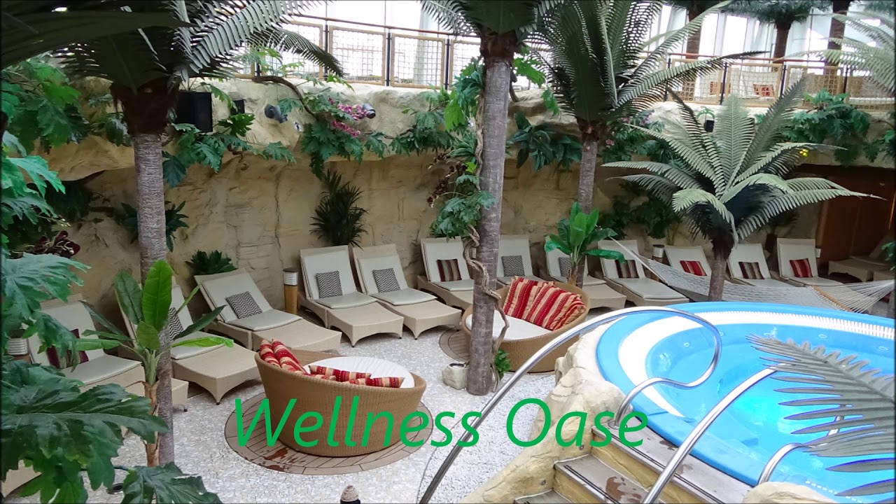 Überblick Spa und Sport Bereich Aida Bella