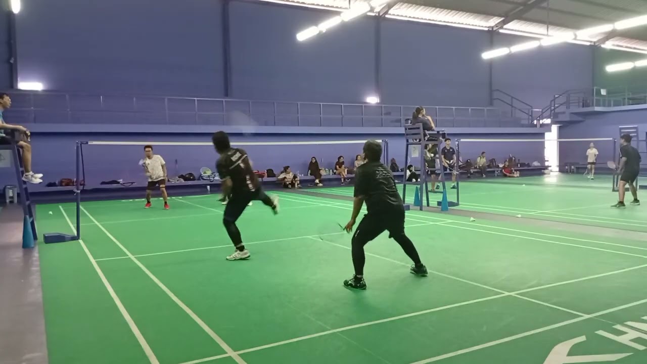 Badminton Men's Doubles Fun Match | JUN / BYAN VS ZEIN / ICHIE – Racket Rockers Malang