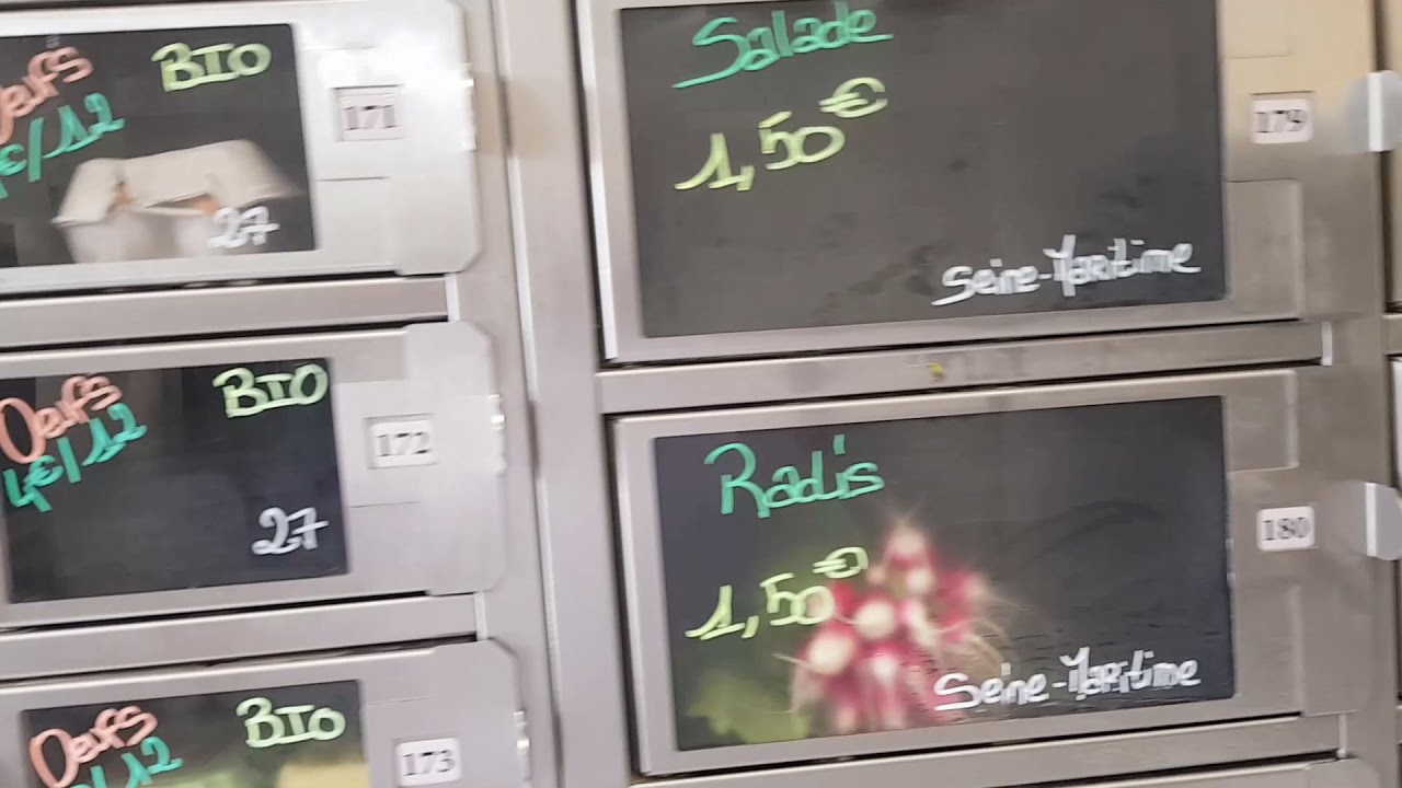 Distributeur automatique 7/7 de produits locaux.