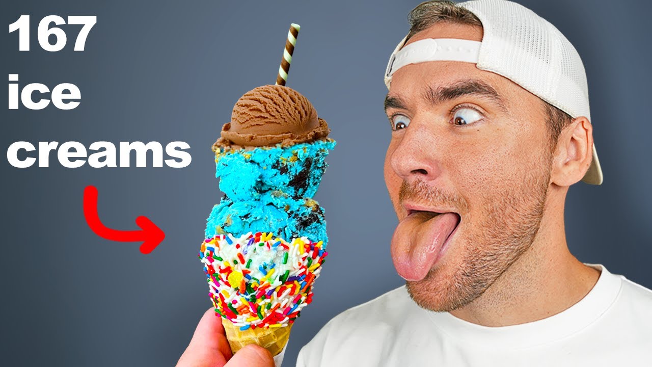 I Mixed Every Ice Cream Into One
