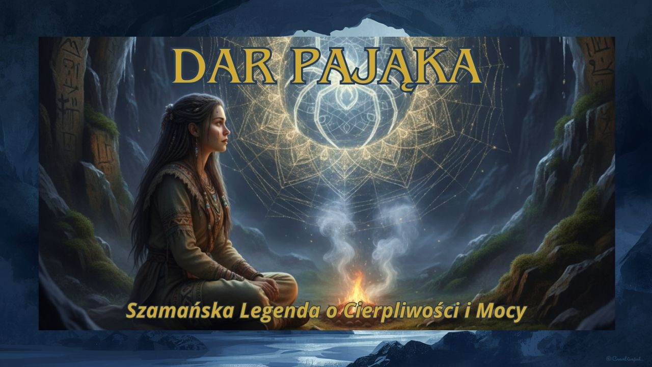 DAR PAJĄKA – Szamańska Legenda o Cierpliwości i Mocy | Słuchowisko / Podcast