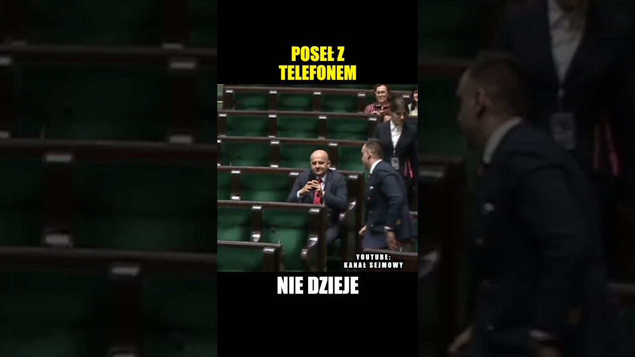 POSEŁ Z TELEFONEM 🎥