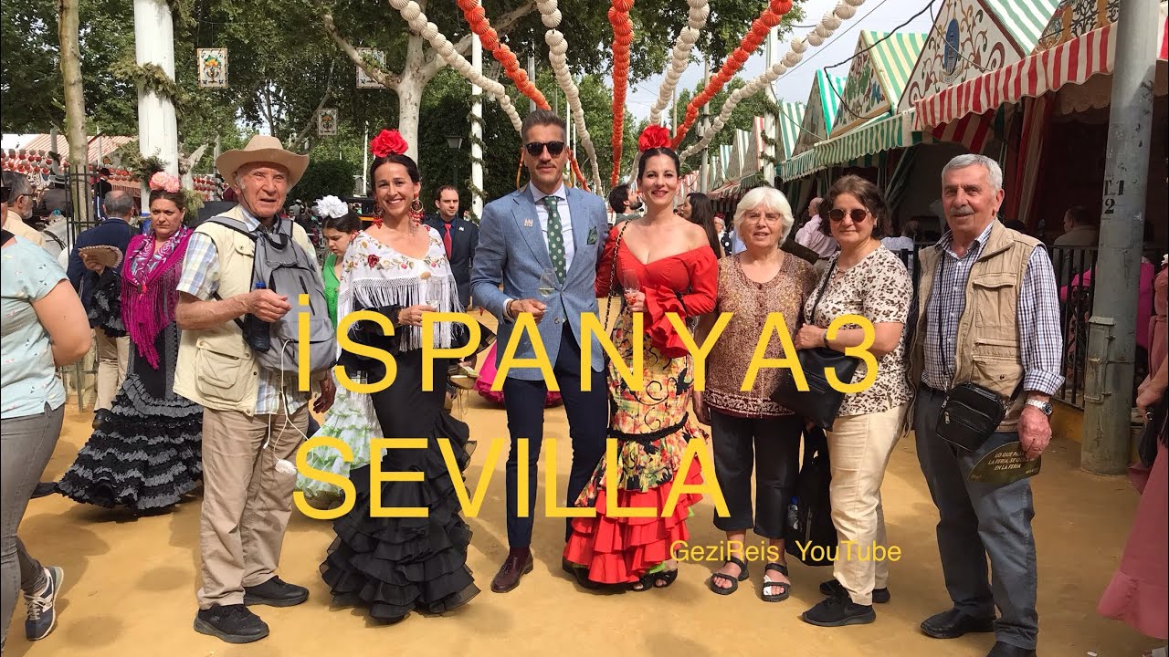 İSPANYA 3/5 SEVILLA Nisan fuarı/ feria de abril, İspanya Meydanı #GeziReis