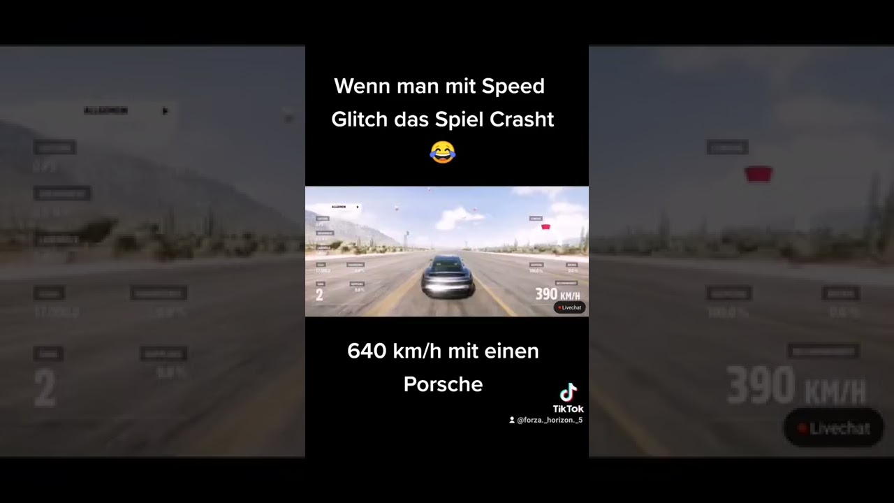 Sysuria YouTube - 640 km/h mit ein Elektro Porsche 