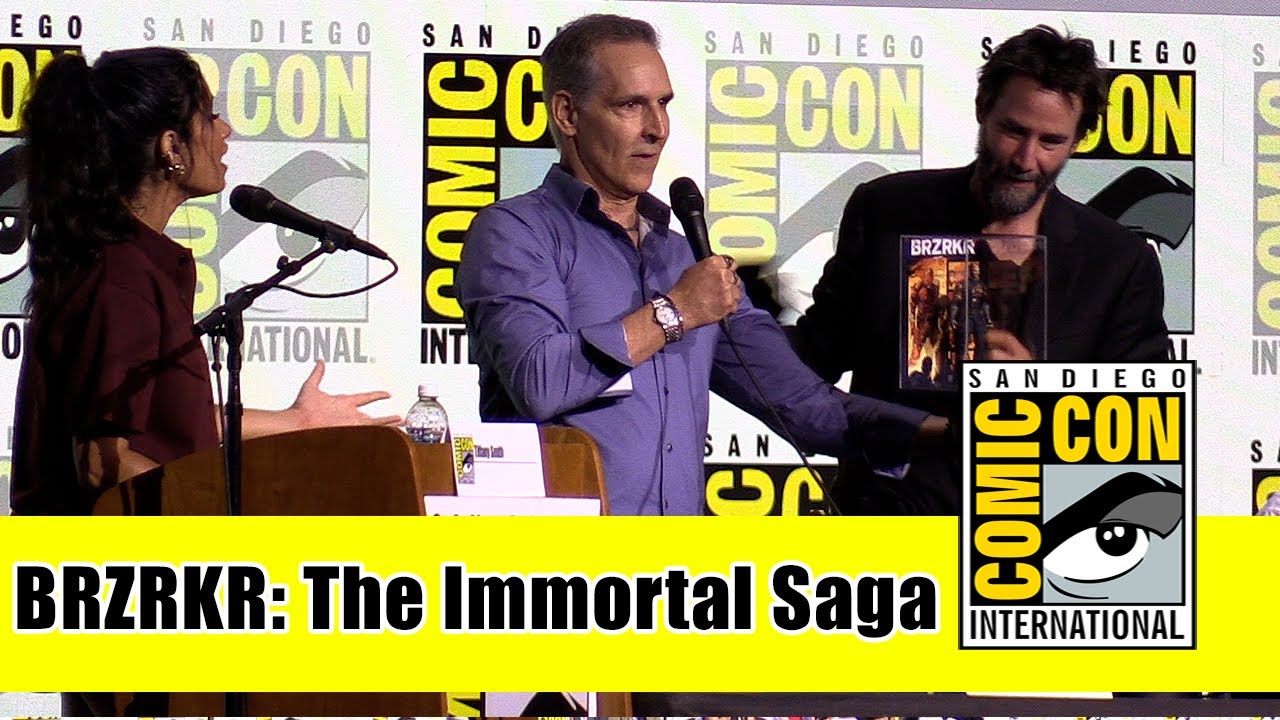 BRZRKR: The Immortal Saga Unleashed |  Comic Con 2024 Panel (Keanu Reeves)