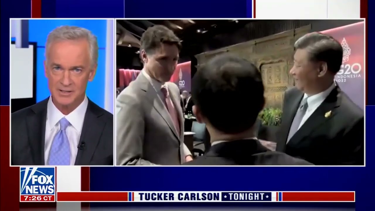 Tucker on Trudeau being confronted by Xi Jinping at the G20