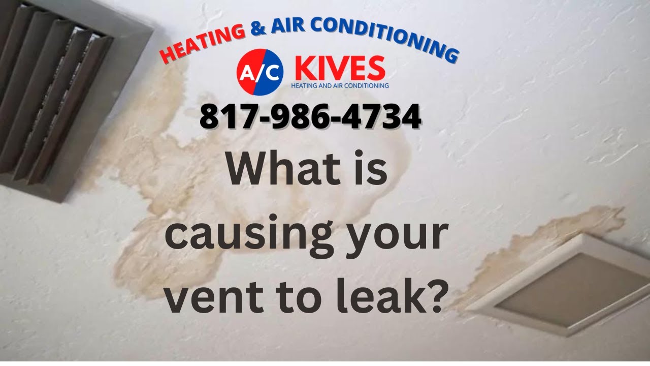 Checking why a customers vent is leaking