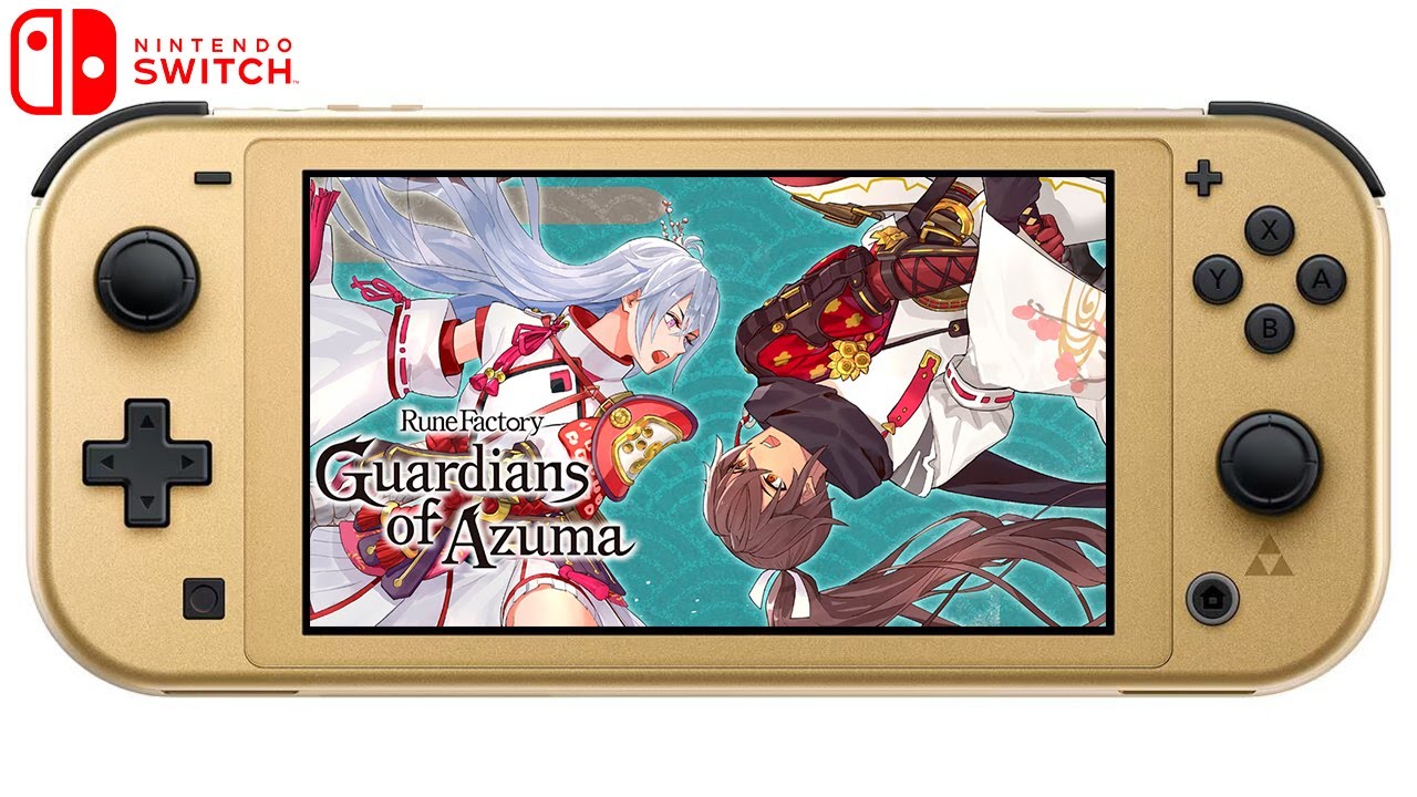 Rune Factory: Guardians of Azuma Nintendo Switch Lite Gameplay