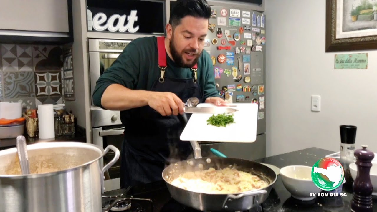Risoto de Calabresa com Alho Poró com Pablo Calluans na Cozinha