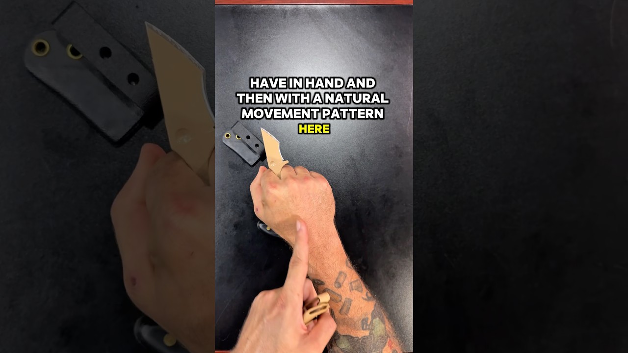 Coup de Grâce Push Dagger | World’s Most Effective Self-Defense Knife