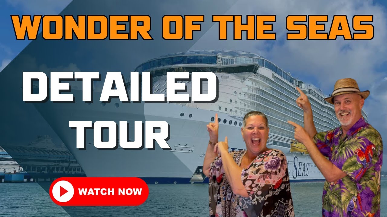 Come Explore The Wonder Of The Seas With Us With A Detailed Tour Of The LARGEST CRUISE SHIP EVER!!