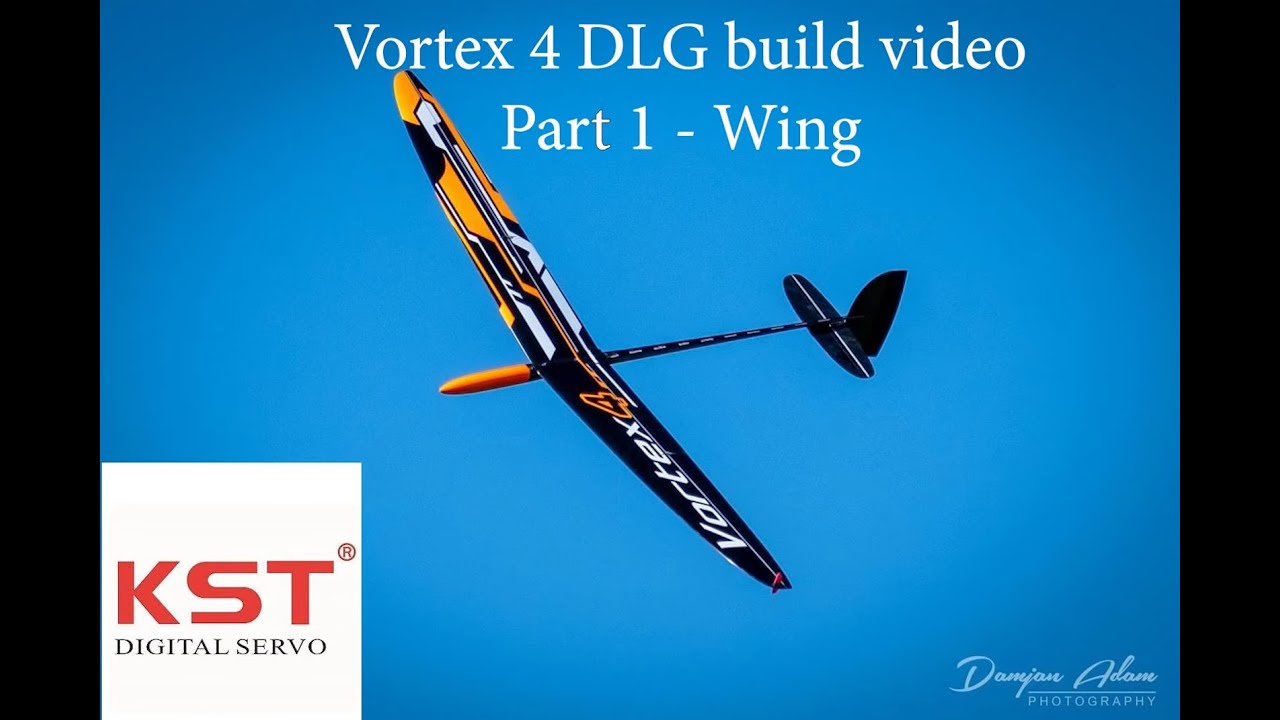 Vortex 4 DLG build video, Part 1 - Wing