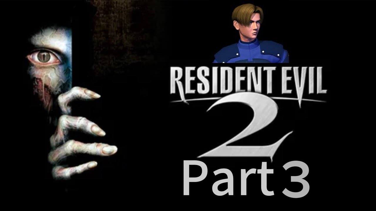 RESIDENT EVIL 2 OG Leon A Part 3 The Pushing Puzzles