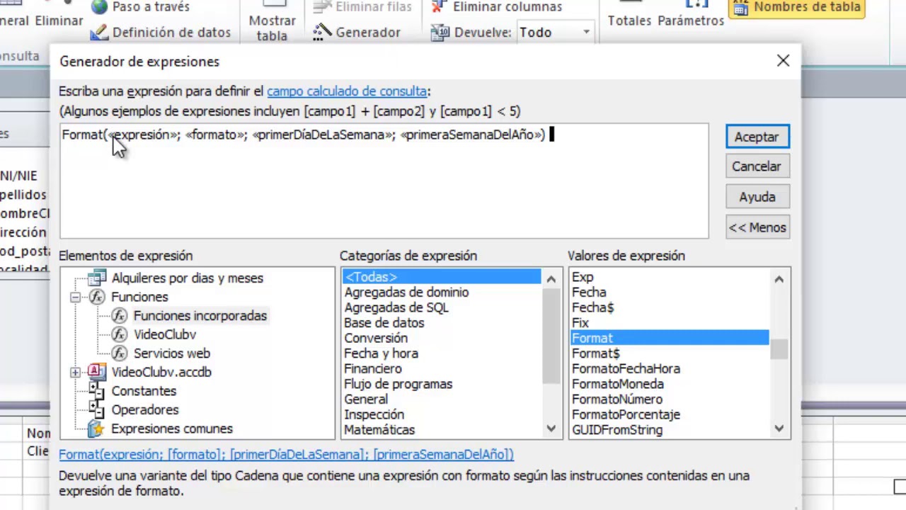 Fecha en formato corto y  nombre completo del mes