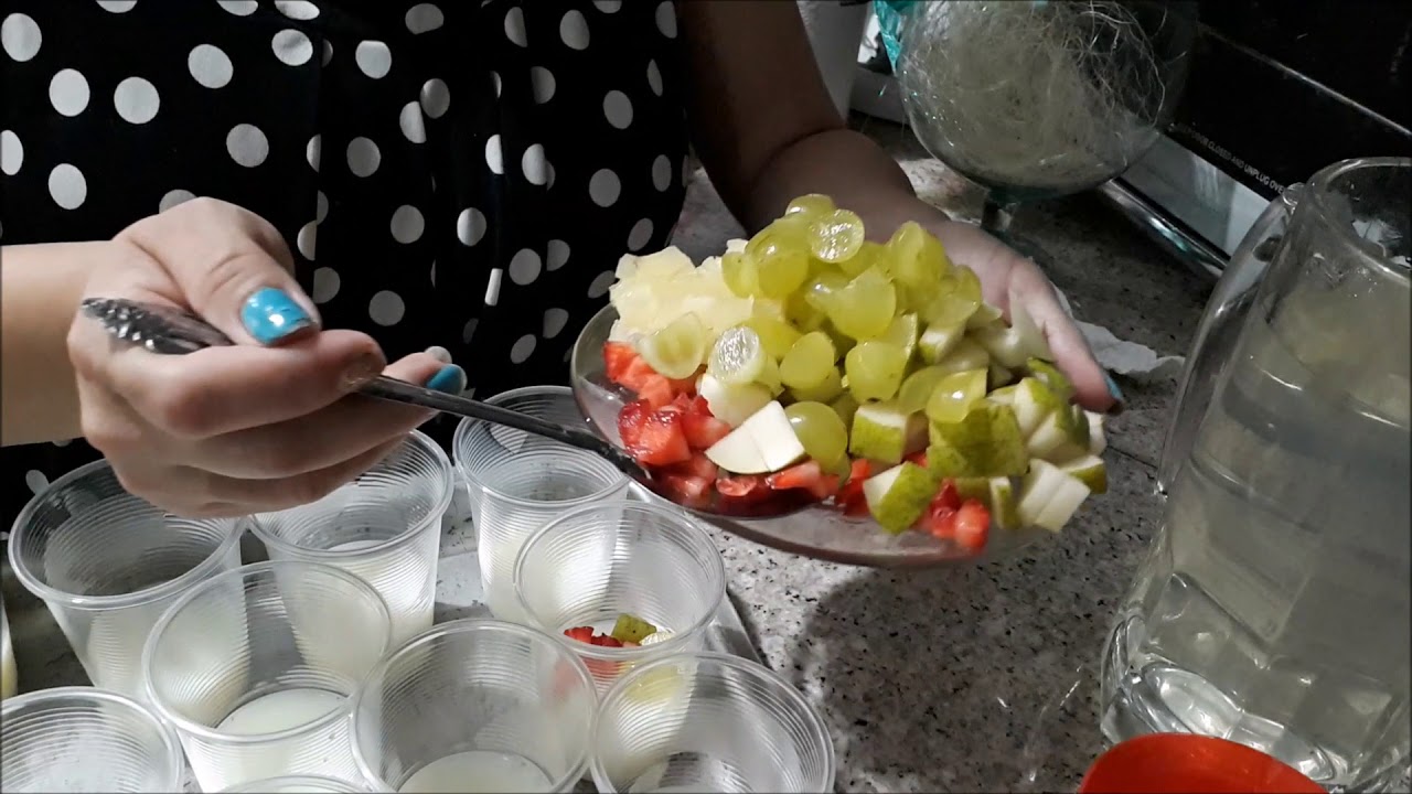 gelatina de frutas encapsulada para candy bar
