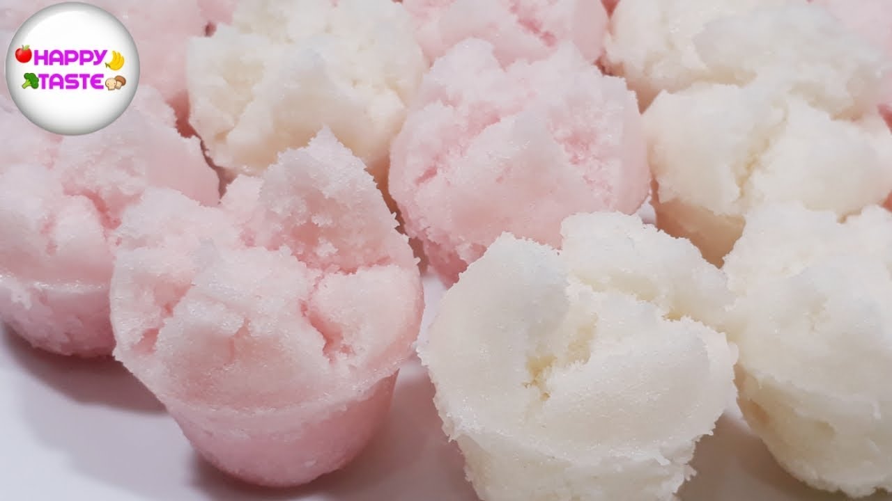 ถ้วยฟูขนมไทยวิธีทำอย่างง่ายThai rice flour cake | happytaste