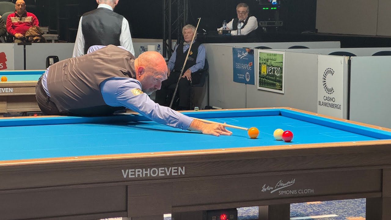 2025 Belgian Championships Multi-Discipline -  BALKLINE 47/1 Patrick NIESSEN vs Marteen JANSSEN