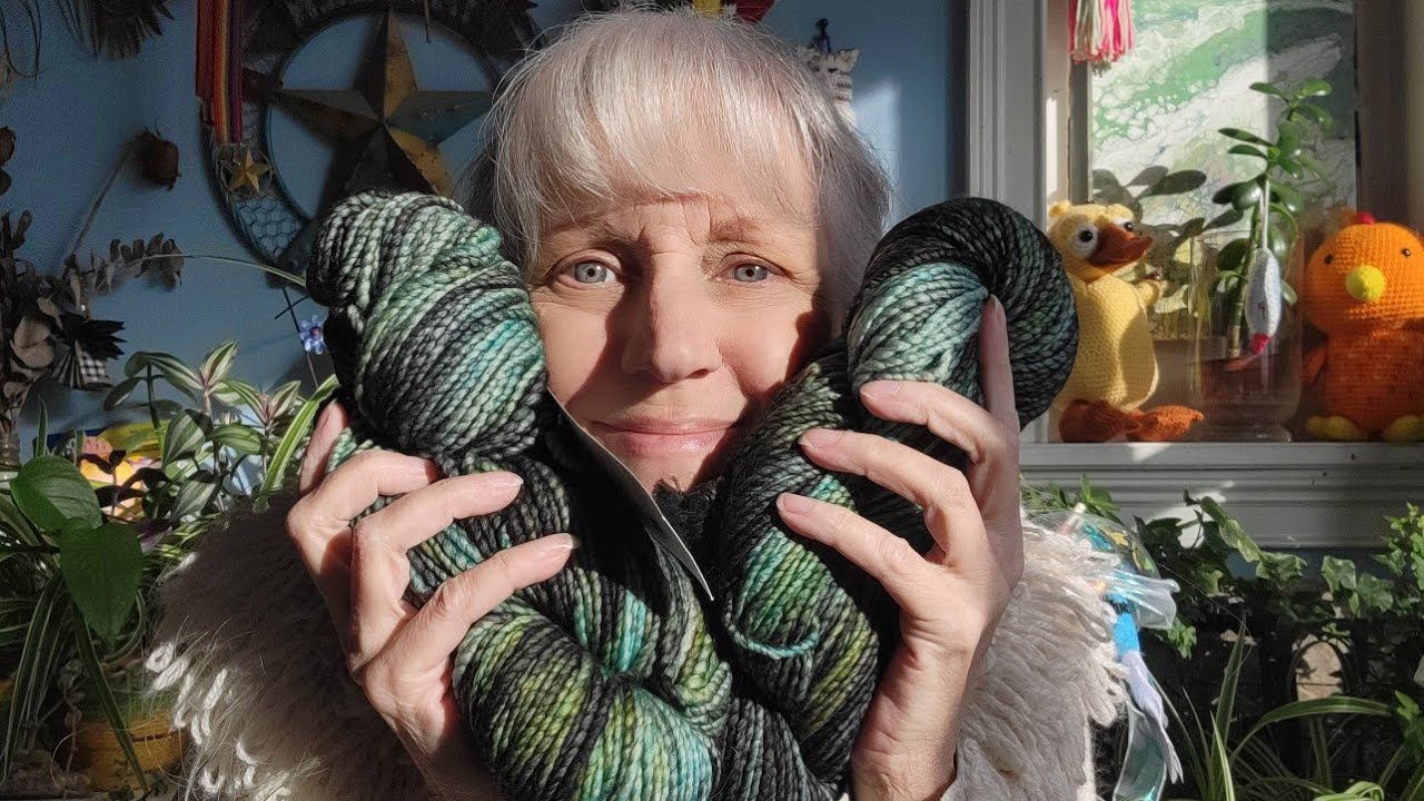 So Many Bags From Joann's & Hand Spun Yarn from Katie ❤️ 💙 💜
