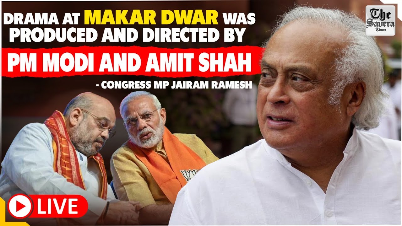 Drama at Makar Dwar was Produced and Directed by Narendra Modi & Amit Shah-Congress MP Jairam Ramesh