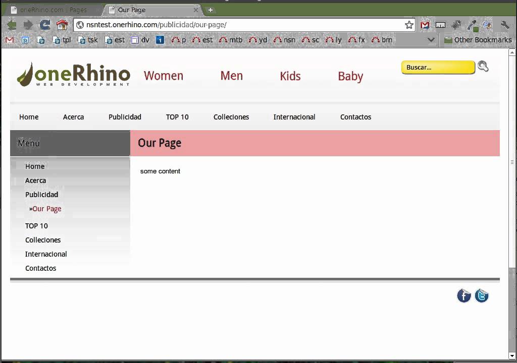 How to create a web page with silverstripe