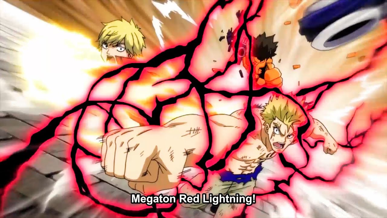 ►  FAIRY TAIL ファイナルシリーズ｜ウォールと戦っている間、ラクサスはベイン粒子の汚染が危険なレベルに達して無力化されます。► Fairy Tail: Final Series