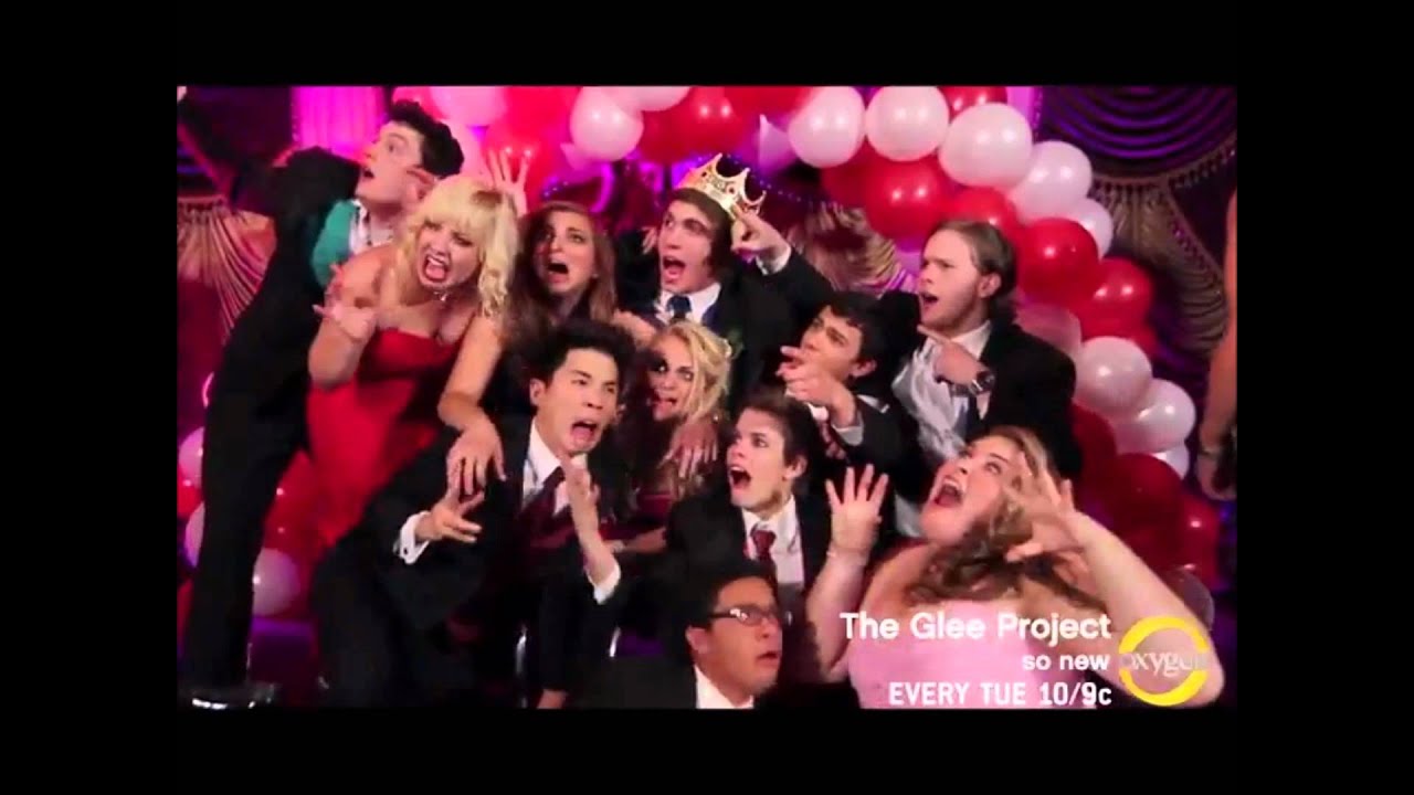 Clips of Blake singing from the Glee Project