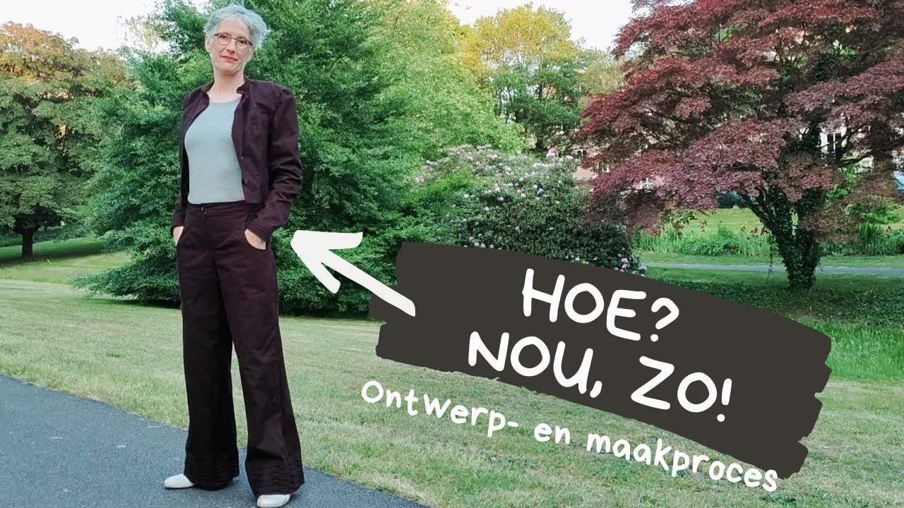 Hoe ik een broek en een jasje ontwierp en maakte