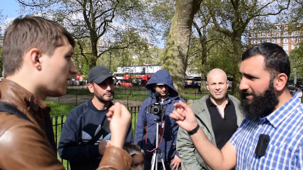 P2 - You're a Chimp!? Suboor vs Atheist | Speakers Corner | Hyde Park