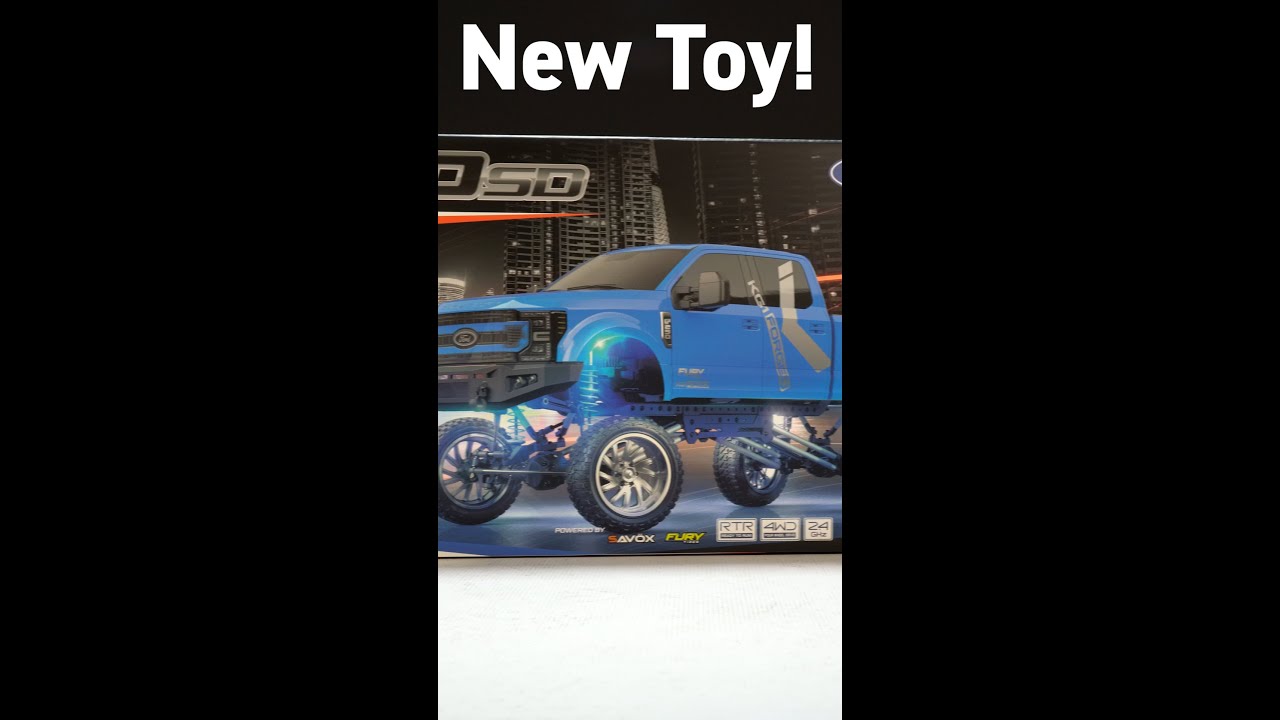 Ford F250 SD Lifted R/C Truck Unboxing #shorts