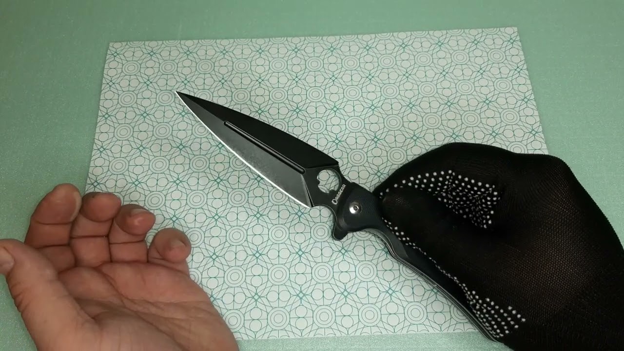 Обзор ножа Daggerr Arrow Flipper Black #обзорDaggerr