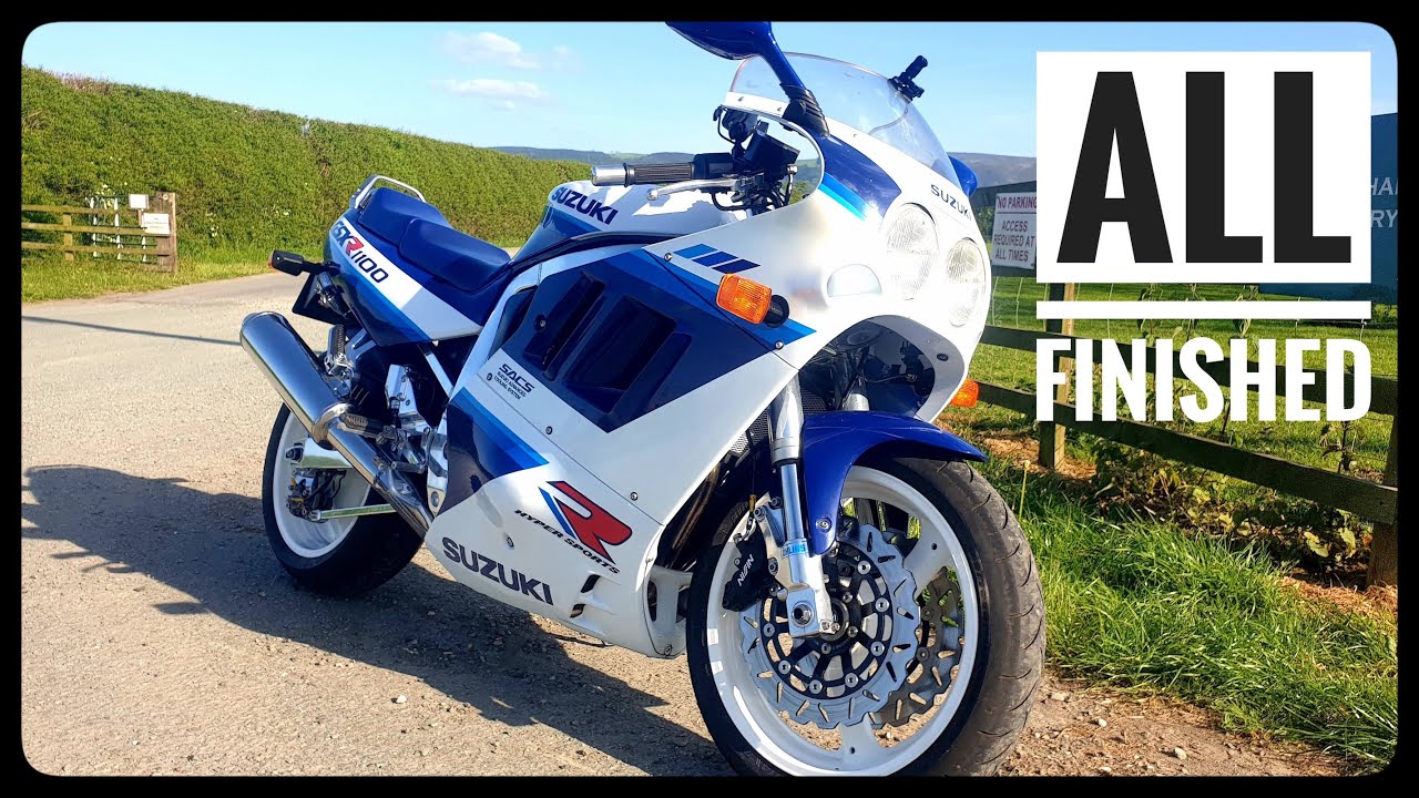SUZUKI GSXR 1100 BACK ON THE ROAD AFTER 13 YEARS