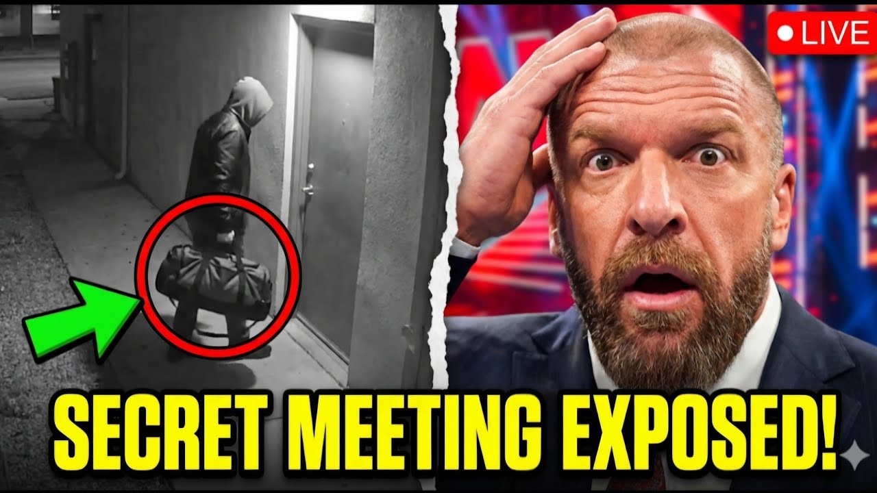 HUGE WWE Star Revealed As Caught With AEW Officials Meeting As Triple H Betrayed Identity Leaked