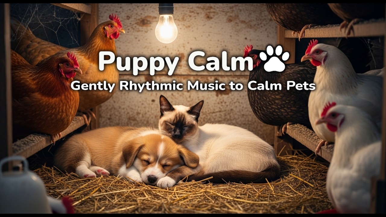 깊이 쉬는 시간을 방해하지 않는 음악  Music That Never Disturbs Deep Rest | Puppy Calm