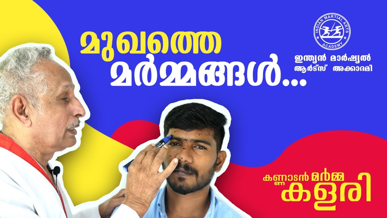 Face Marma Points | മുഖത്തെ പ്രധാന മർമ്മങ്ങൾ | Kannadan marmma kalari | Dr AK Vaikom Kannadan