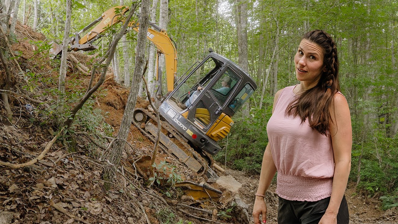 Installing Septic on a Crazy Steep Mountain Slope… Will It Work?