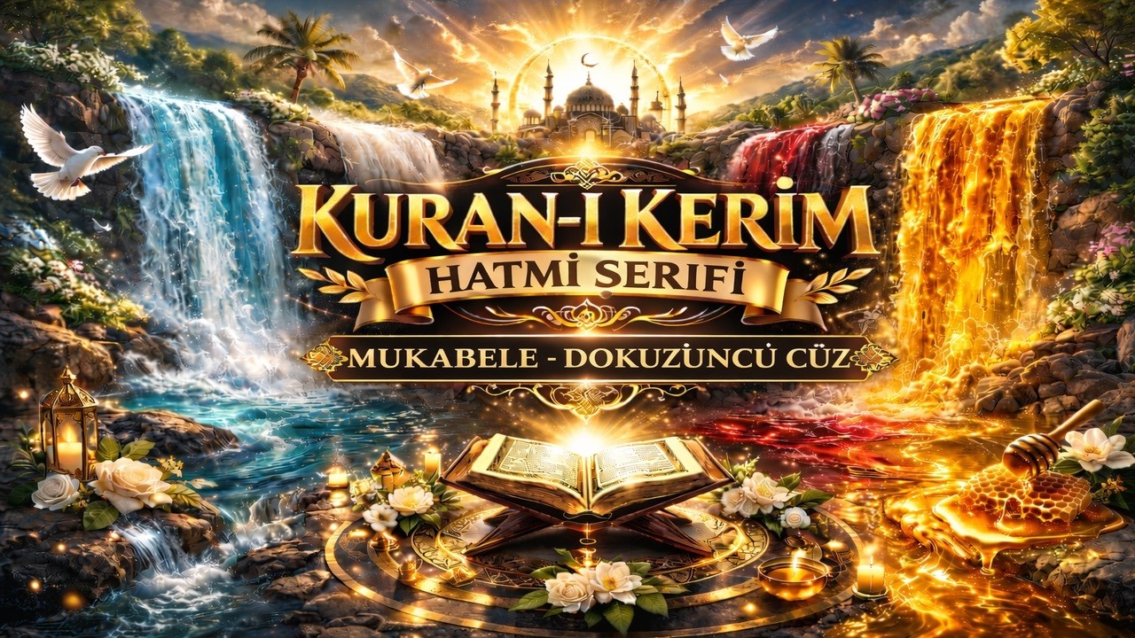 KURAN-I KERİM HATMİ ŞERİFİ - MUKABELE - DOKUZUNCU C&Uuml;Z #kuran #quran #quranrecitation #qurantilawat