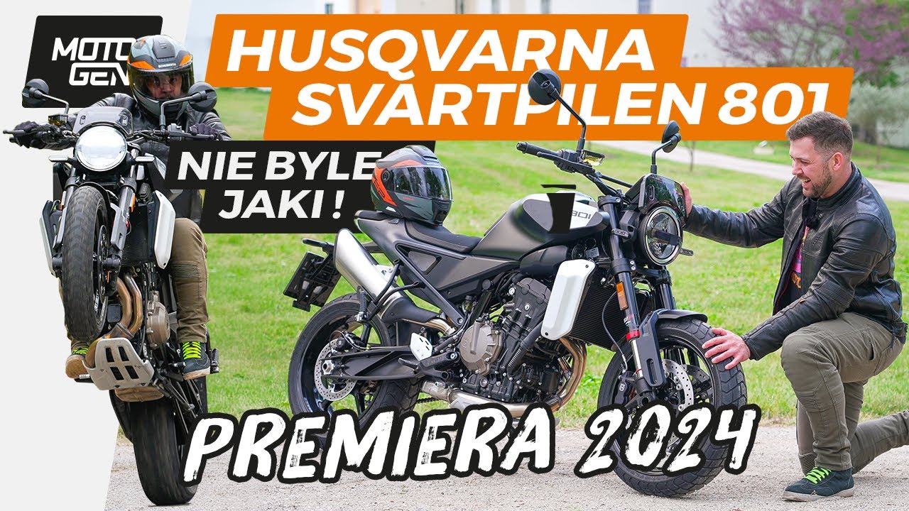 Husqvarna 801 Svartpilen 2024 🏍️ TEST 🏍️ trochę scrambler, trochę funbike idealny 🏍️ NOWOŚĆ!