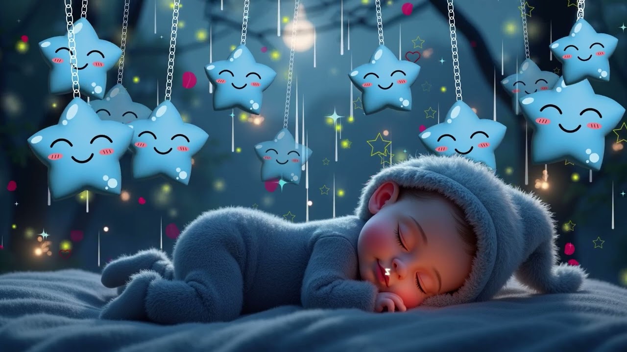 Sleep Instantly Within 3 Minutes ♥ Sleep Music for Babies ♫ Mozart Brahms Lullaby