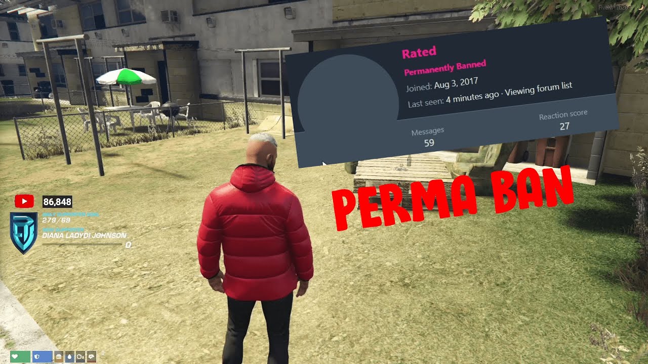 RatedEpicz gets Perma Banned live from Nopixel | Nopixel 3.0