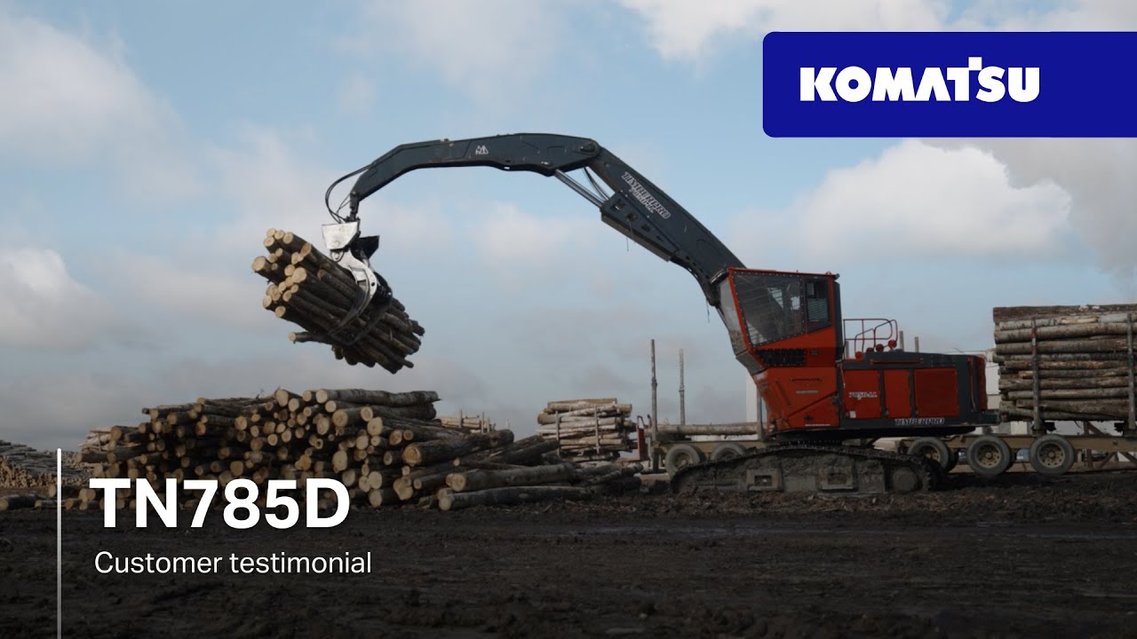 Operator tested: TimberPro TN785D log loader delivers power, stability and comfort