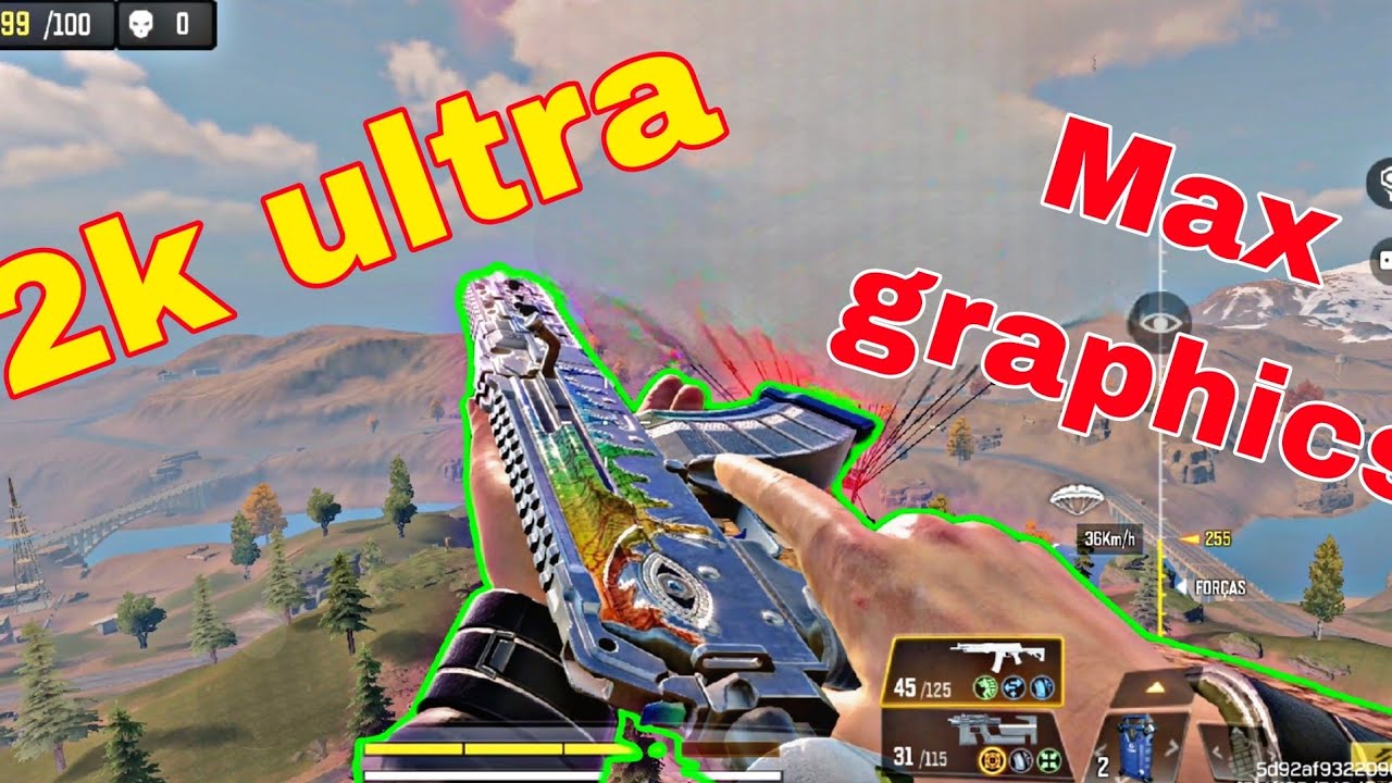 COD MOBILE 2K ULTRA GRAPHICS BATTLE ROYALE POCO F5 PRO 12/256