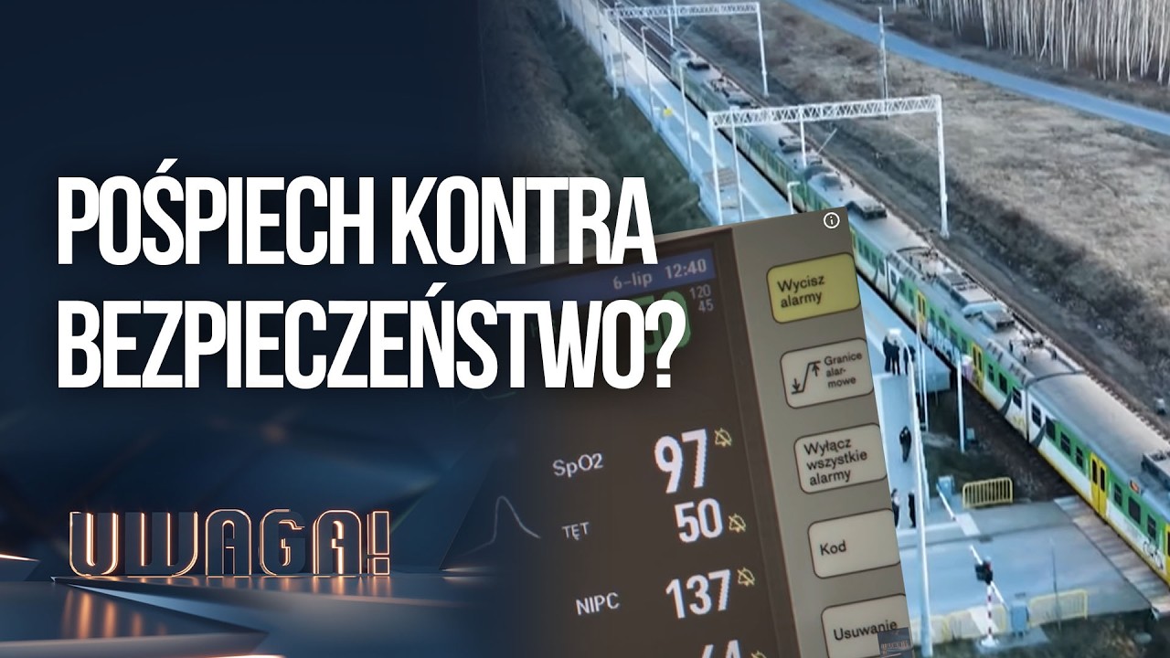 17-latek przytrzaśnięty przez drzwi wagonu walczy o życie | UWAGA! TVN