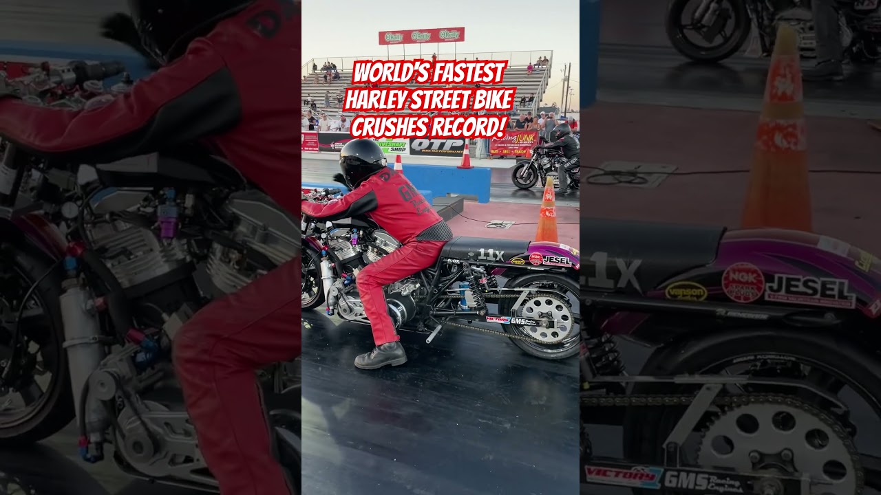 World's Fastest Harley Street Bike Crushes Record!