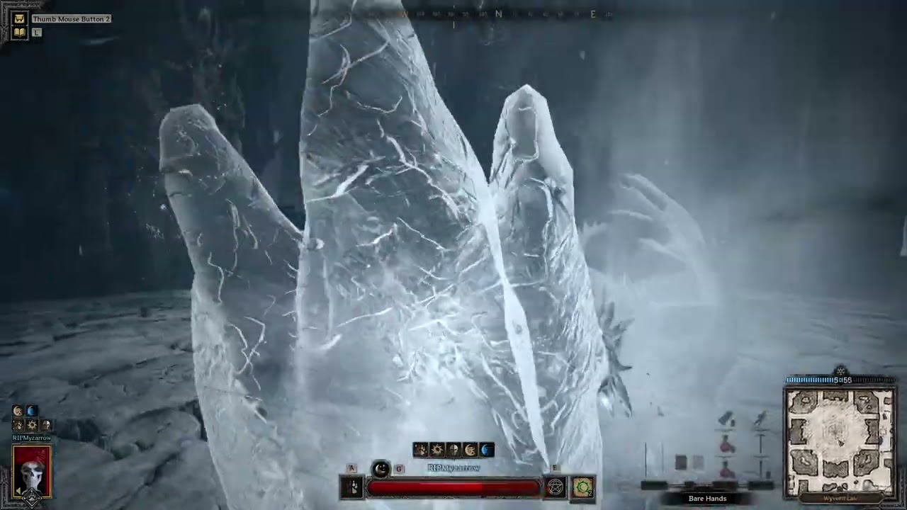 (OLD PATTERN) Druid SOLO Wyvern normal - Dark and Darker