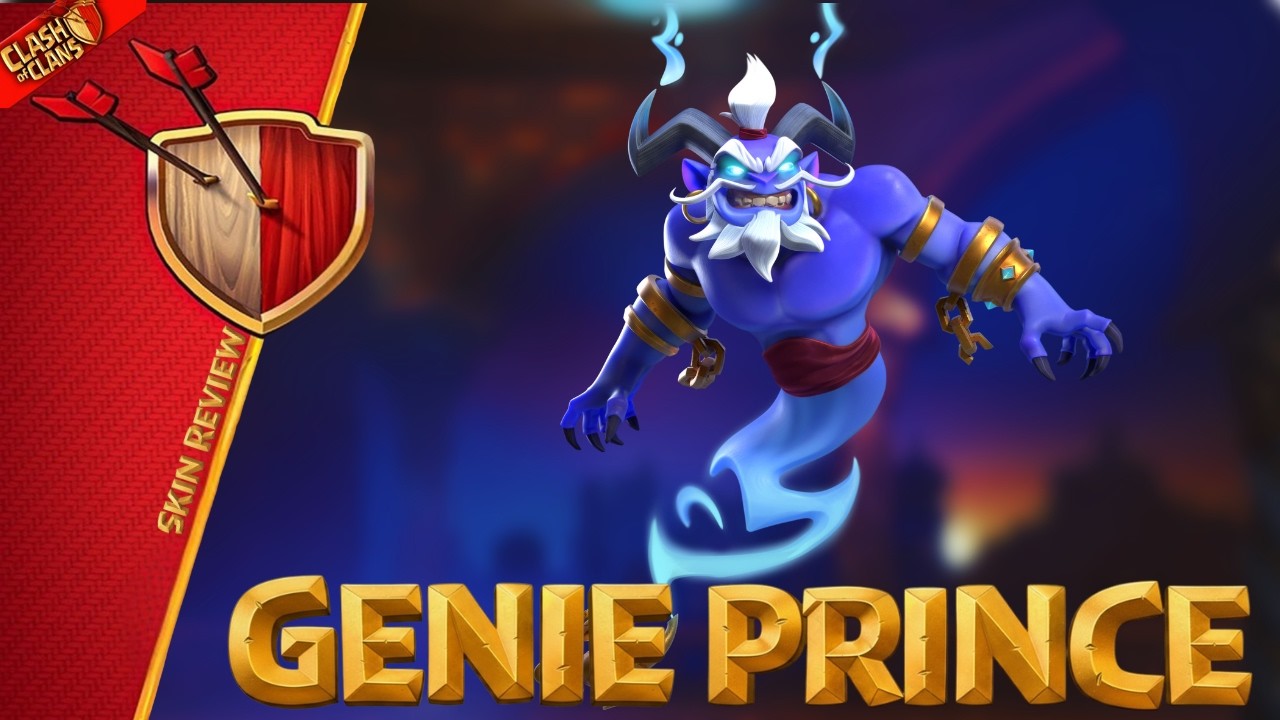 🔥 Genie Prince Skin Review | January 2026 | Clash of Clans | Clashflict 👑