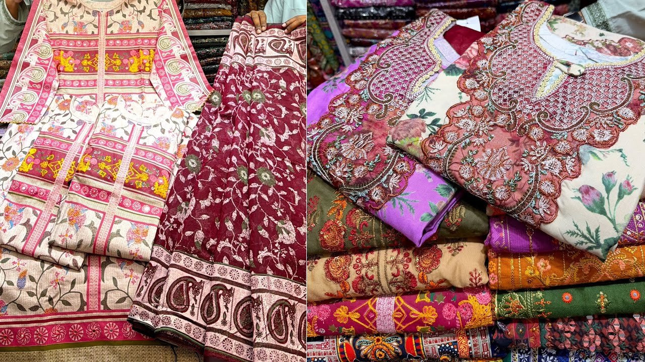 তাক লাগানো অফারে ৩৬-৪৬ সাইজের রেডিমেড আড়ং/কারচুপি বুটিক থ্রিপিস সরাসরি পাইকারী দোকান/boutique 3pc