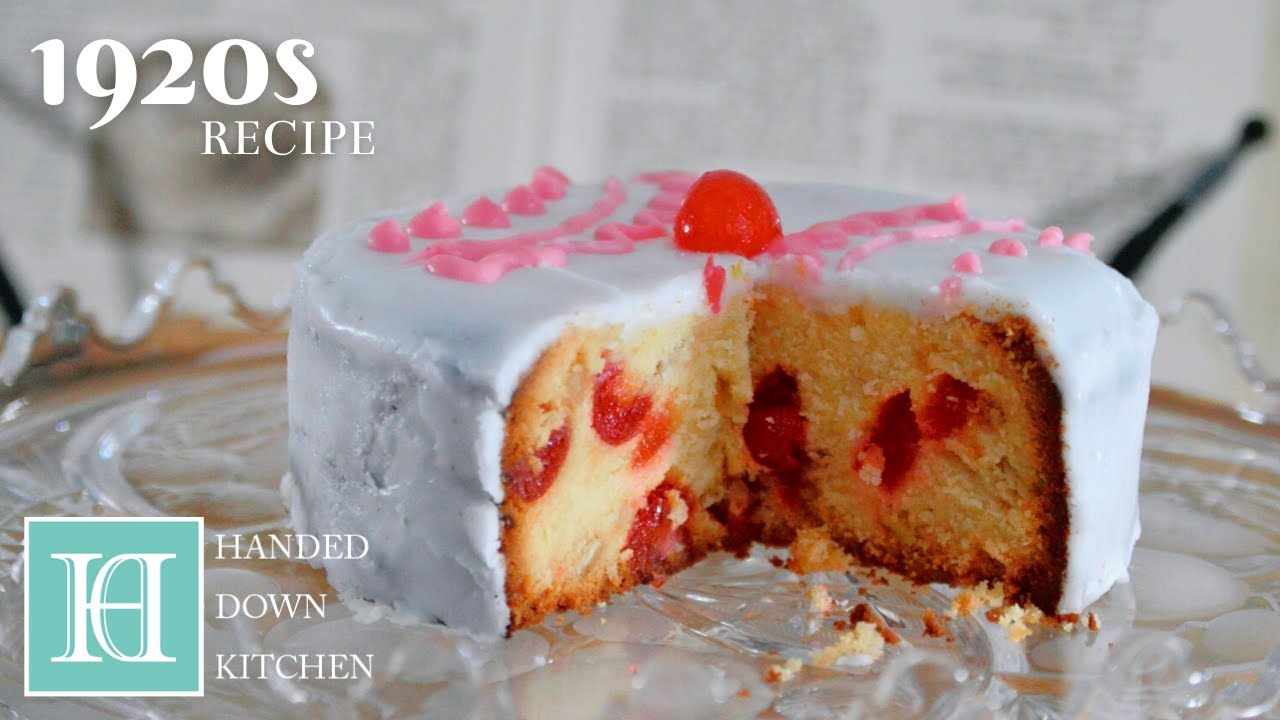 An Iced Cherry Cake ◆ 1920s Recipe