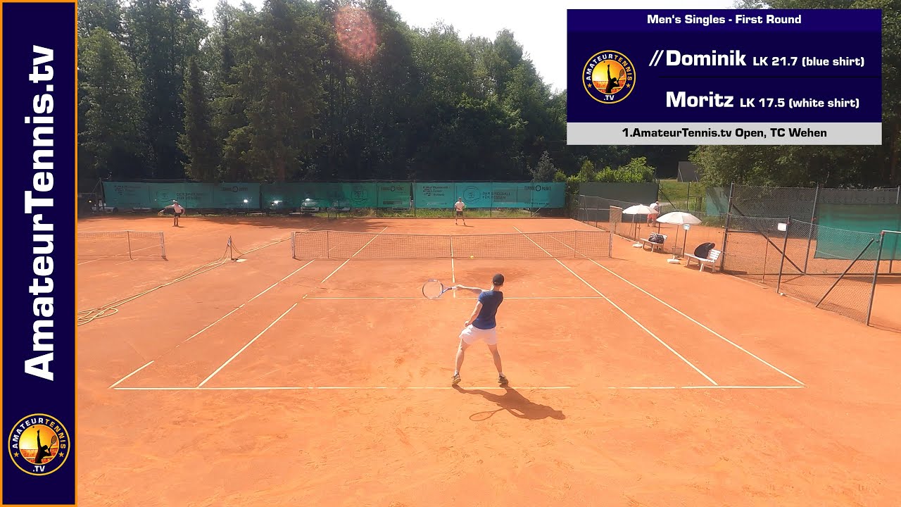 Amateur Tennis Tournament (LK Turnier) - First Round - Full Match (LK 17.5 vs LK 21.7)